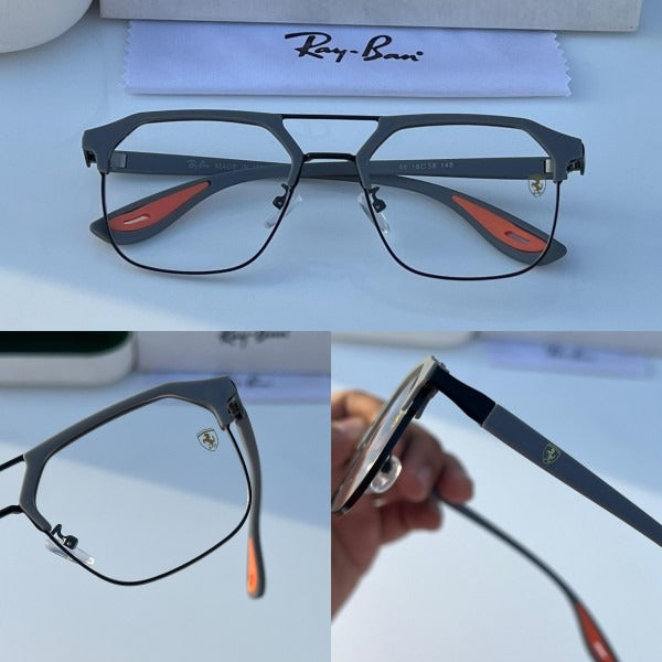 Rayban 04 grey plano